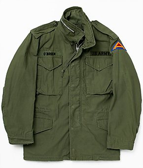US ARMY(米陸軍) M65 フィールドジャケット・2nd Model/アルミジッパー