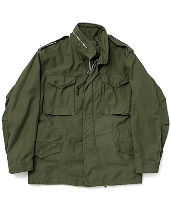 US(米軍) M65 フィールドジャケット・2nd Model/アルミジッパー/DSA-69