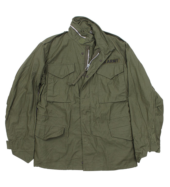US(米軍) M65 フィールドジャケット・2nd Model/アルミジッパー/DSA-68