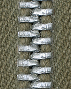 TALON, M-45(大戦後期) フロント・Zipper/後染め・カーキ/N-1用/実物