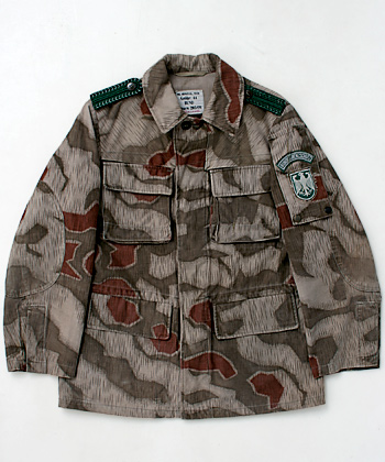 ドイツ連邦 BGS(国境警備隊)ウォーターカモ・山岳ジャケット/各種徽章