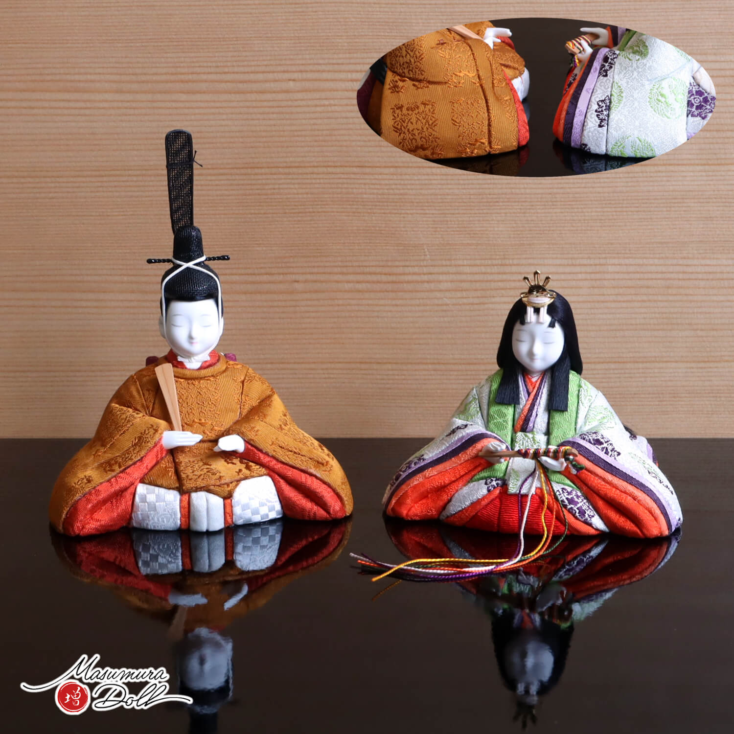 伝統的工芸品 三世・金林真多呂作 「雅雛」正絹西陣織 黄櫨染 雅子皇后