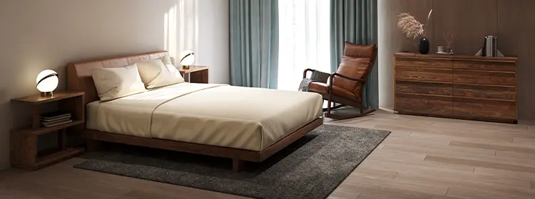 ワイドダブルベッドの通販 / 北欧・モダン・デザイナーズブランド