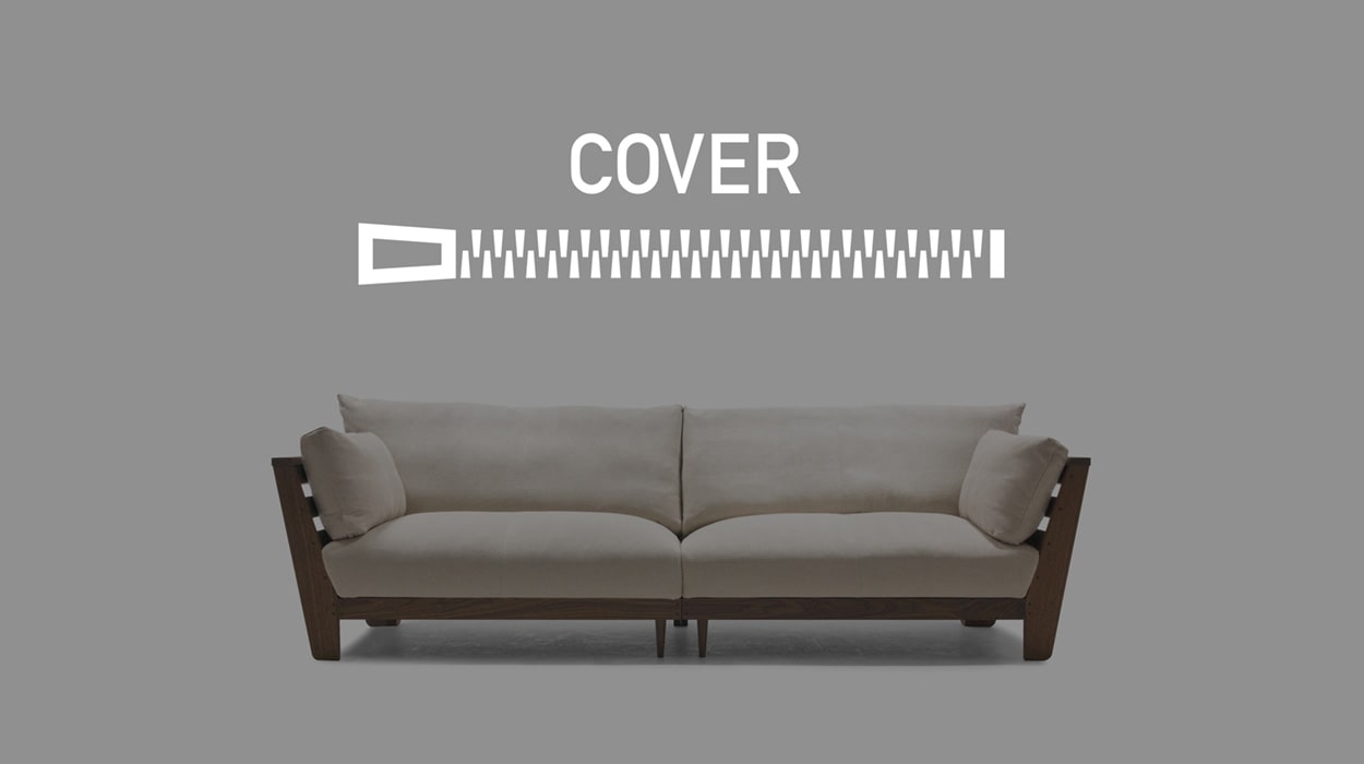 heaven HEAVEN 950 SOFA COVER(ワンアーム2シーター180 R)の通販