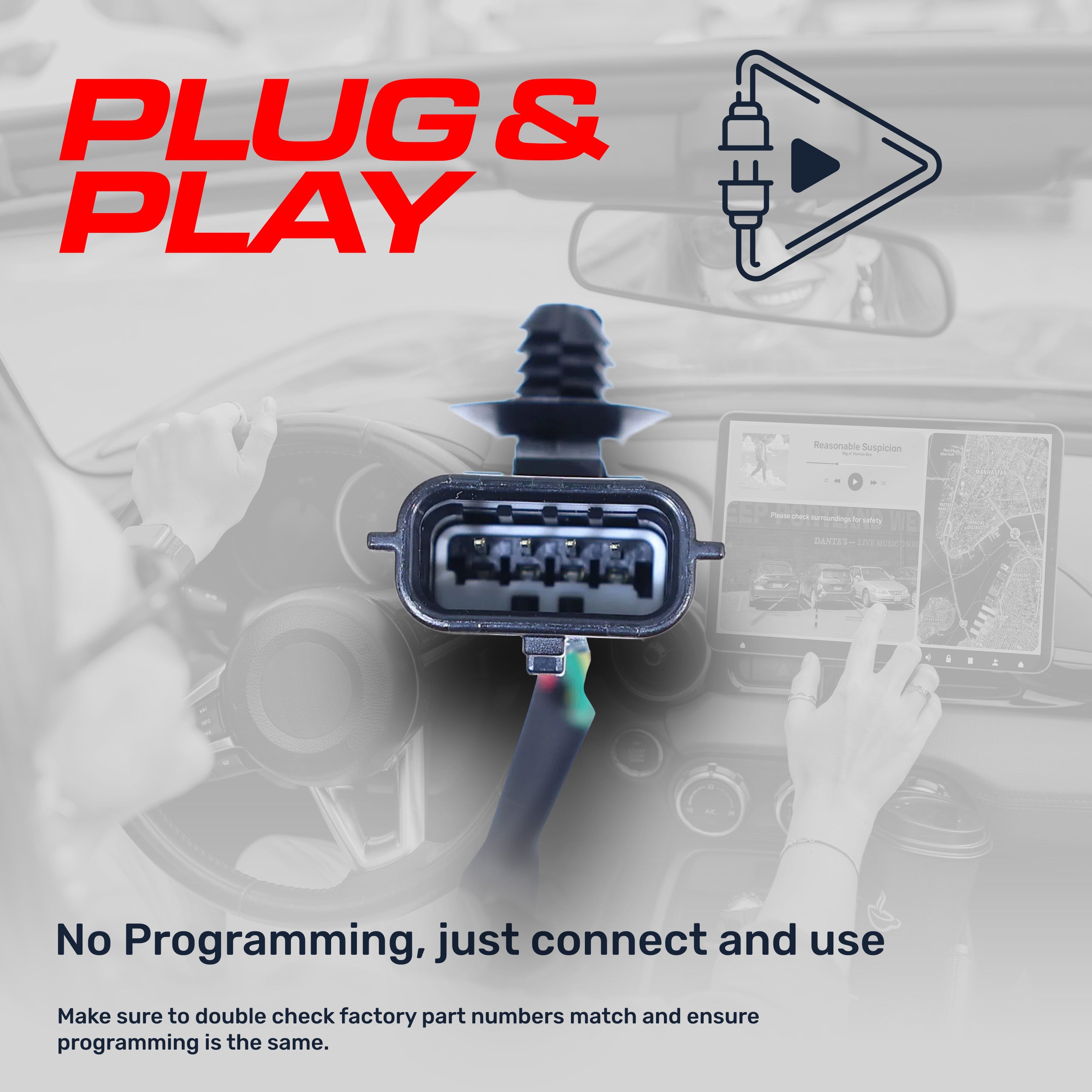 Nissan Titan XD (2016-2019) OEM Replacement Backup Camera OE Part