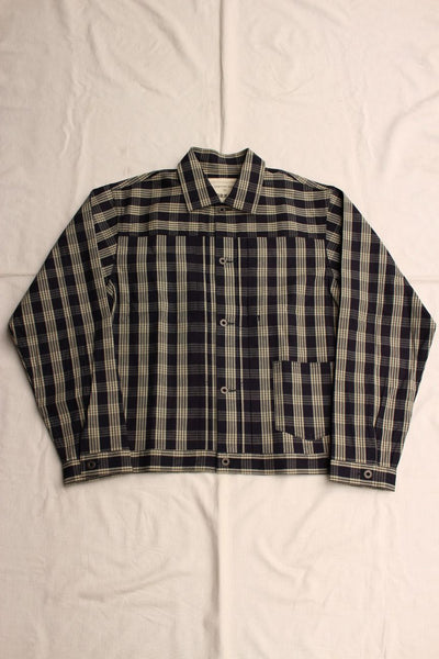 WORKERS / Lot 213 (Indigo Plaid) – McFly Online Store