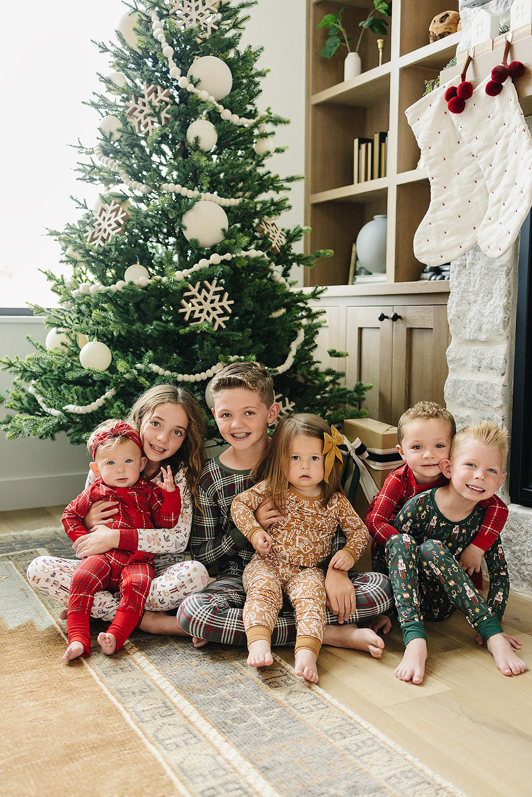 Mebie Baby Red Plaid Bamboo Zipper – Matching Family Holiday