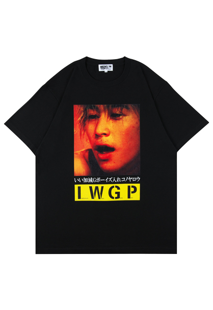 MEDICOM TOY - MLE×I.W.G.P. PHOTO MESSAGE TEE 