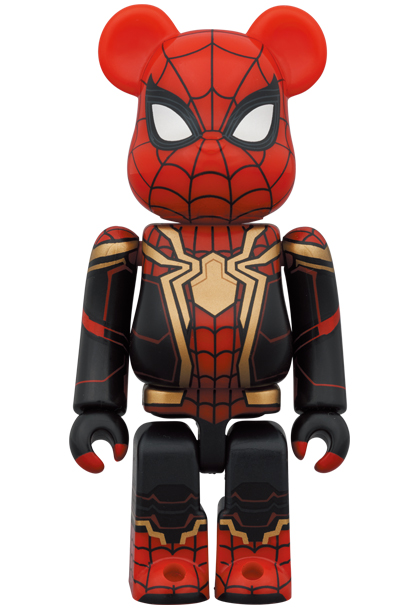MEDICOM TOY - BE@RBRICK SPIDER-MAN INTEGRATED SUIT 100％ & 400％