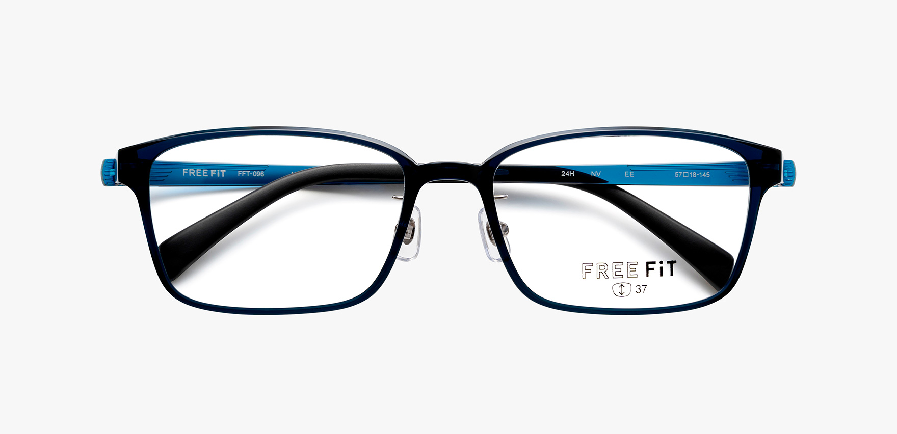 FREE FIT FFT-096(57 ﾈｲﾋﾞｰ): メガネフレーム｜眼鏡市場【公式
