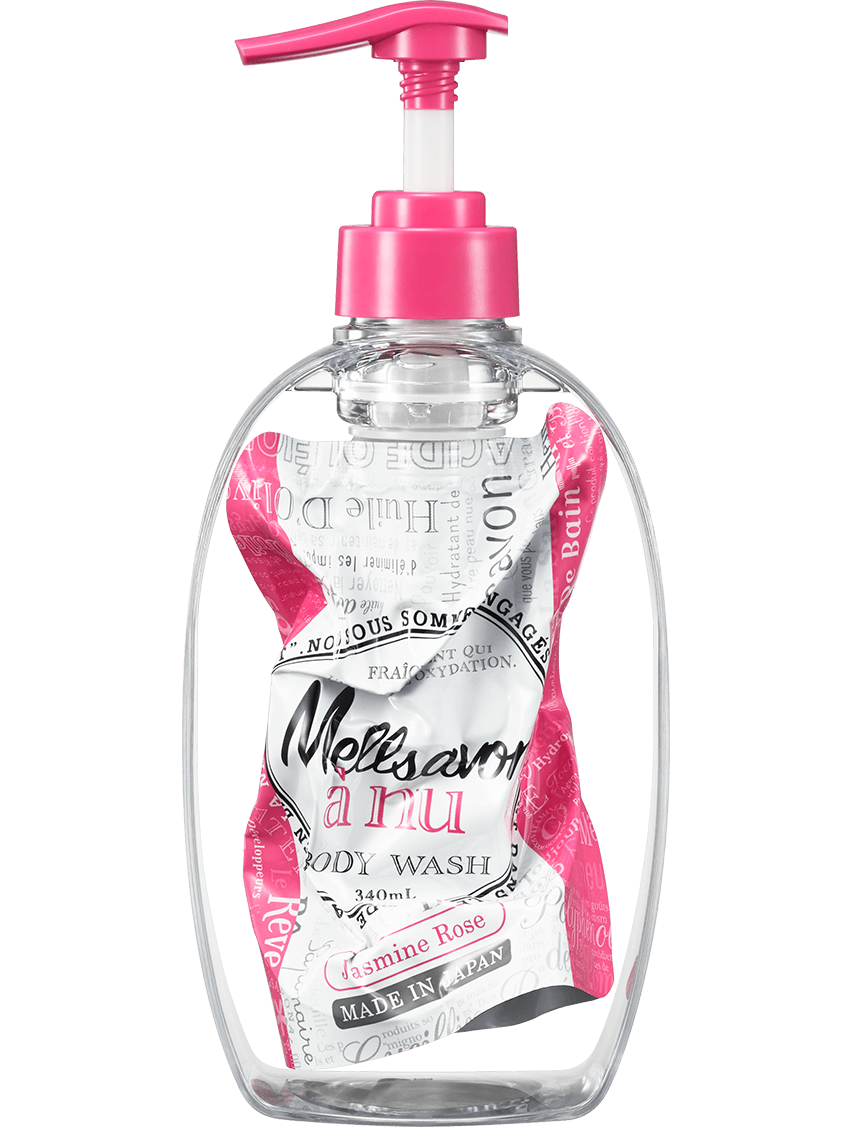 メルサボンアニュ 本体＆専用ディスペンサー6個 詰め替えボディ