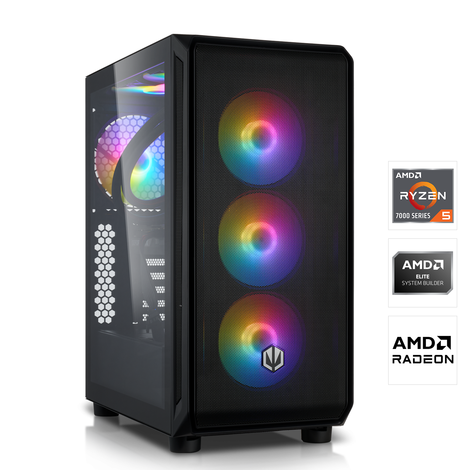 新品ケースゲーミングPC RTX4070Ti/Ryzen 7/SSD 512GB 新品ケース