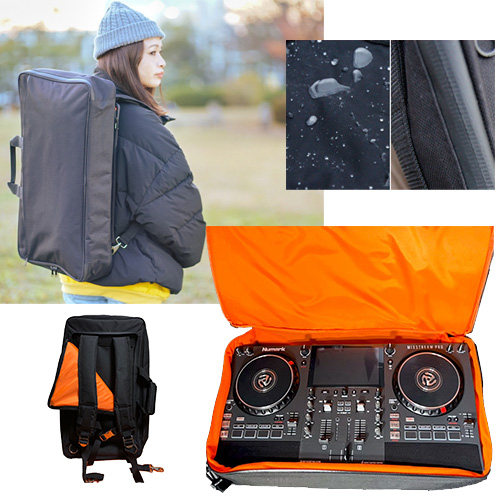 DJバックの凄い理由】背負える！撥水加工・軍事スペック生地。DDJ-400