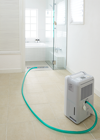 三菱電機 衣類乾燥除湿機：部屋干し3Dムーブアイ搭載タイプ 連続排水