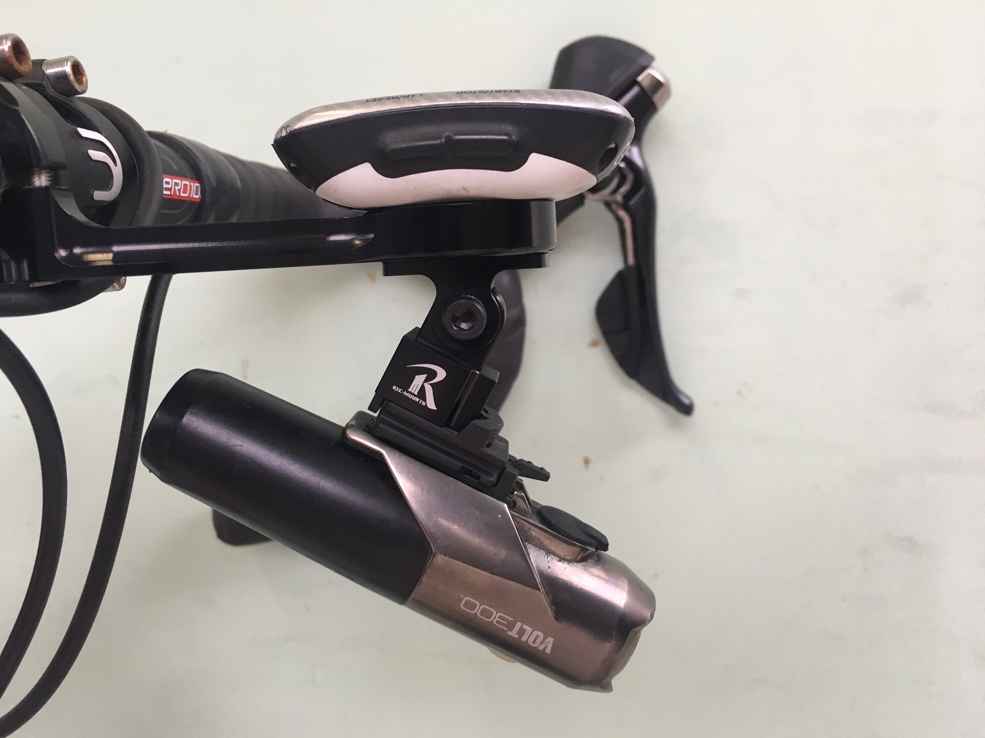 CATEYE VOLT1700＋レックマウントセット ライトアダプター CATEYE用