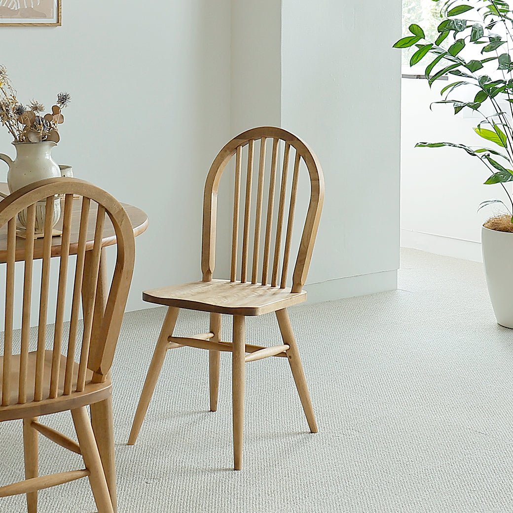 天然木 板座 ダイニングチェア 北欧デザイン｜miion - miion｜北欧