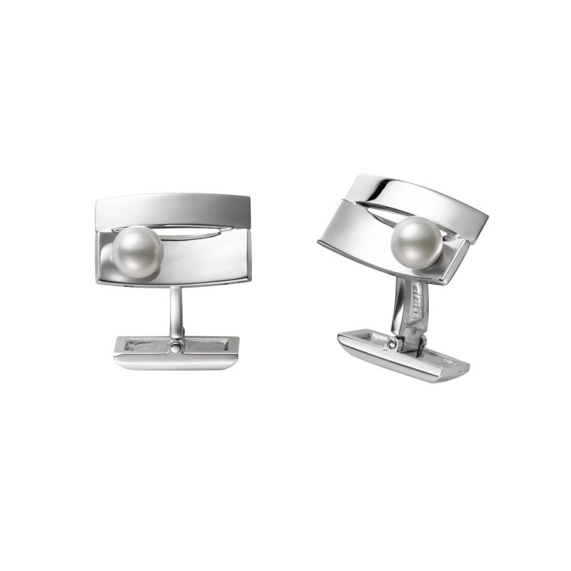 ミキモト カフス 銀製・本真珠未使用MIKIMOTO PF311-S ミキモト