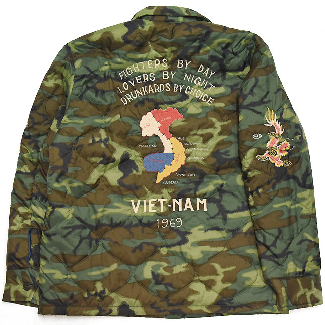 テーラー東洋ベトジャン「VIETNAM MAP」カモフラージュ・NO-568