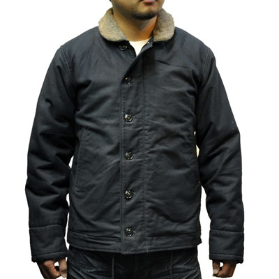 BUZZRICKSONS(バズリクソンズ)N-1デッキジャケット・Navy/br12030