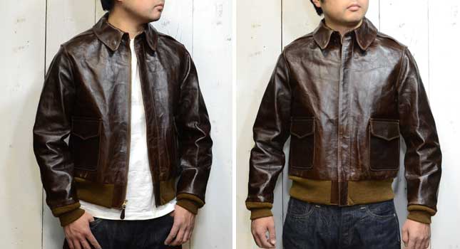 BUZZ RICKSON'S(バズリクソンズ)ROUGHWEAR Type A-2 レザージャケット