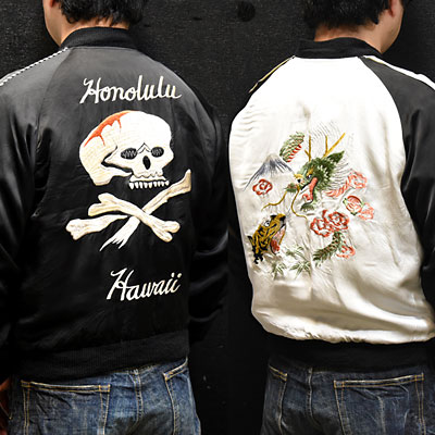 テーラー東洋スカジャン・港商SPECIAL EDITION「BLOODY SCULL」NO-867