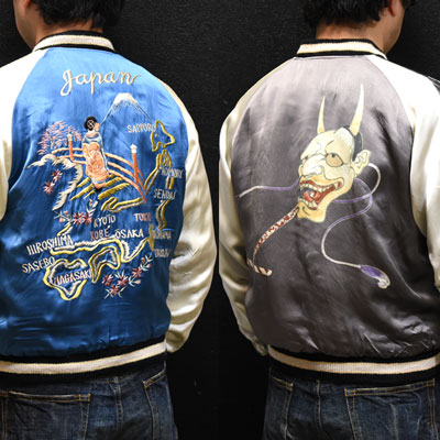 テーラー東洋スカジャン・港商SPECIAL EDITION「JAPAN MAP×般若」NO