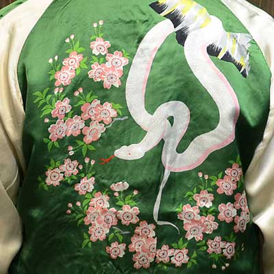 テーラー東洋スカジャン・港商 SPECIAL EDITION「蝮×白蛇」スペシャル