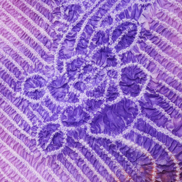 オンラインカタログ]絞り浴衣 有松鳴海しぼり 伝統工芸品 本絞り 疋田