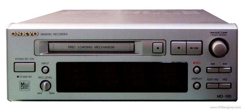 Onkyo MD-105 [MiniDisc Wiki]