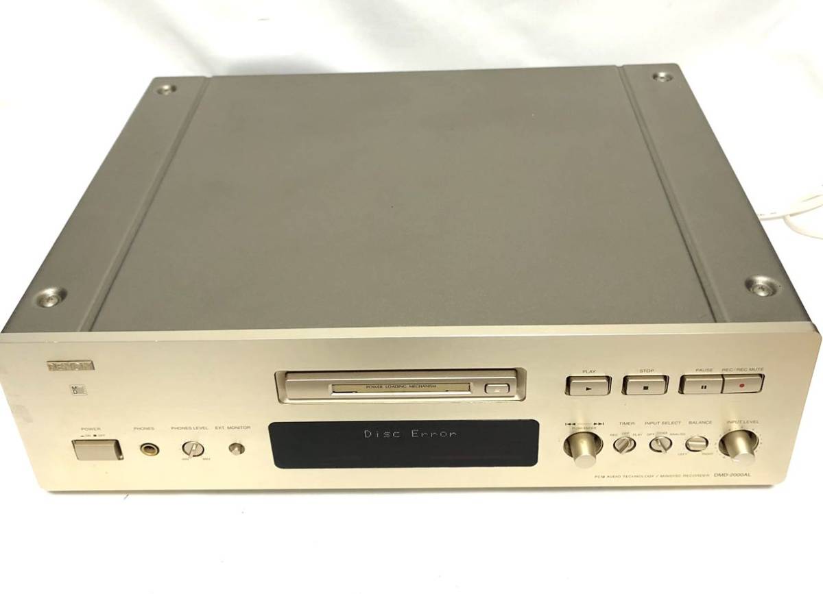 Denon DMD-2000AL [MiniDisc Wiki]