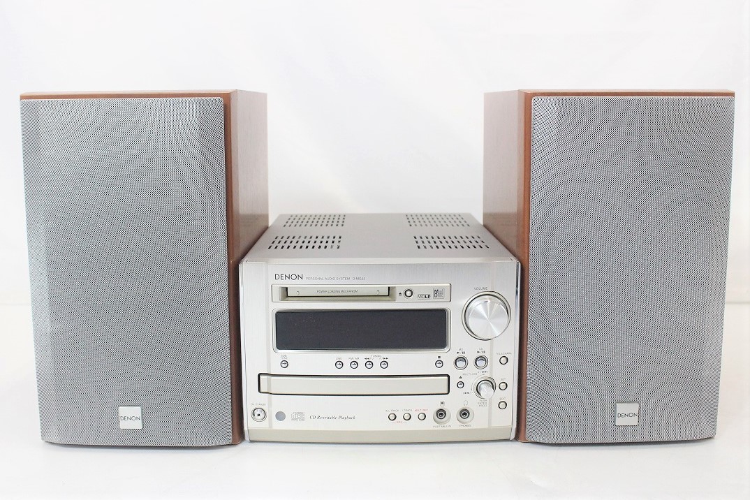 DENON D-MG33 CD/MD/TUNER/AMP ミニコンポ 美品 Denon D-ME33