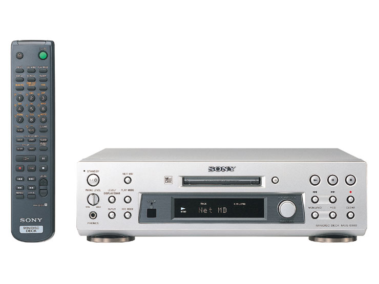 Sony MDS-S500 [MiniDisc Wiki]