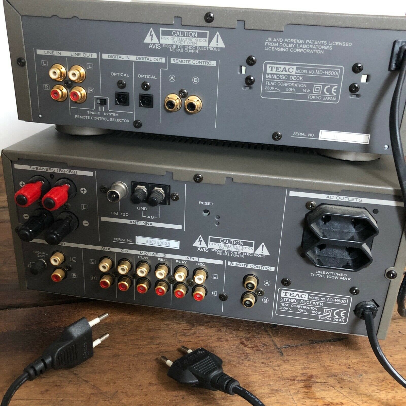 TEAC MD-H500i [MiniDisc Wiki]