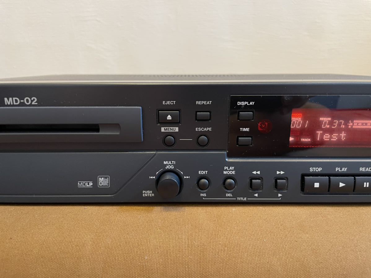 TASCAM MD-02 [MiniDisc Wiki]