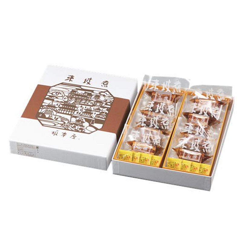 角煮まんじゅう(8個・箱入)|長崎ちゃんぽん・皿うどんのみろくや