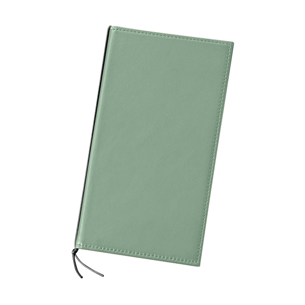 本革メニューブック LB-634 ミニ グリーン 高級感 - 店舗用品のミセダス