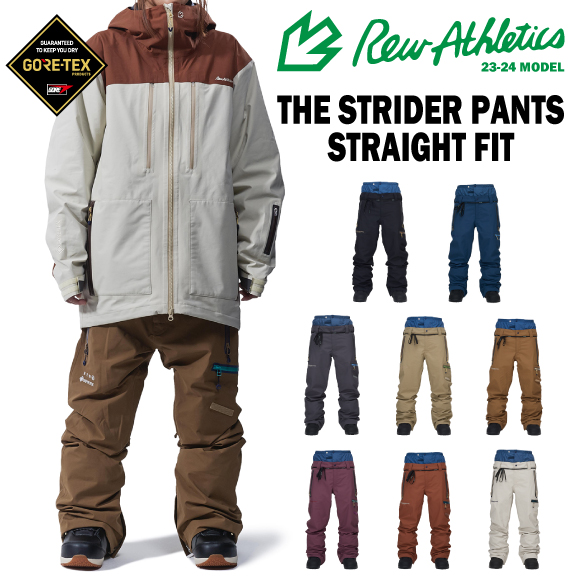 23-24 REW(アールイーダブリュー)・THE STRIDER PANTS -STRAIGHT FIT