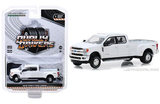 Greenlight 1:64 Dually Drivers Series 1 - 2018 Ford F-350 King