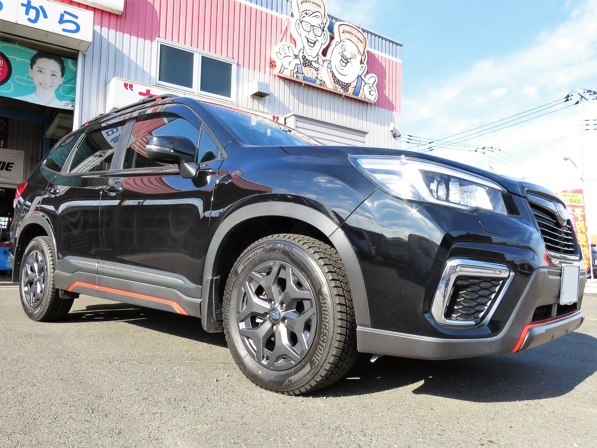 スバル フォレスターにBLIZZAK DM-V3を装着 | スバル フォレスター