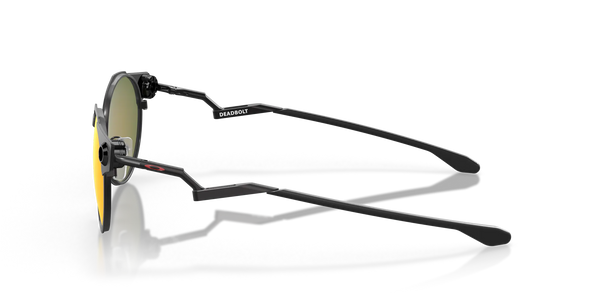 Oakley Deadbolt Sunglass Satin Black Frame/ Prizm Ruby Polarized