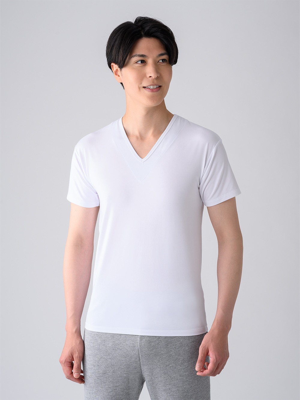 ReD（レッド）リカバリーウェア Vネックインナー半袖 肩コリ改善