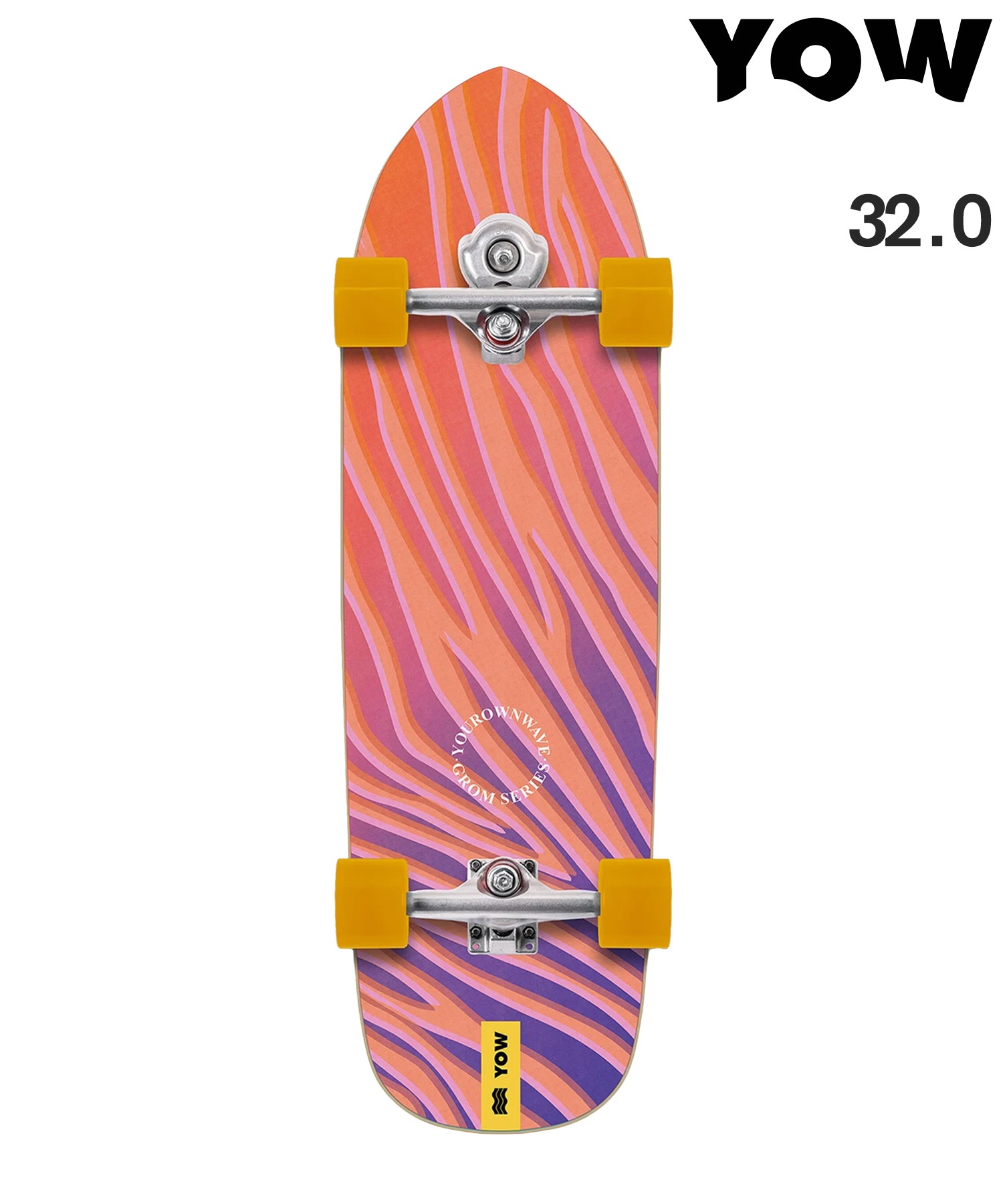 YOW ヤウ ロング スケートボード コンプリート 32.0inch GROM MUNDAKA