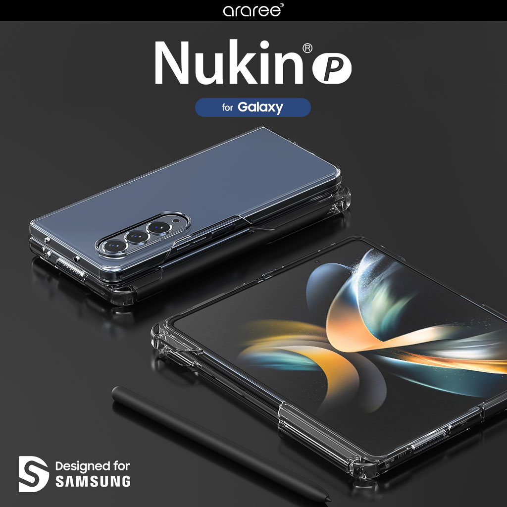 ペンホルダー付き Nukin P クリア【Galaxy Z Fold4】 - 【公式サイト