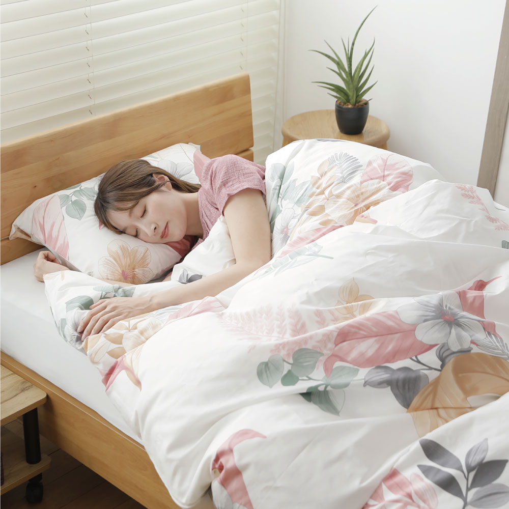 掛けふとんカバー フラワー柄 シングルロングサイズ｜眠りの専門店マイ