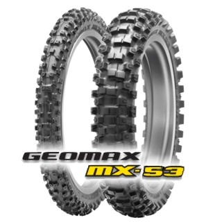 Dunlop GEOMAX 80/100 -12 (41M) Dunlop GEOMAX MX53 Posteriore