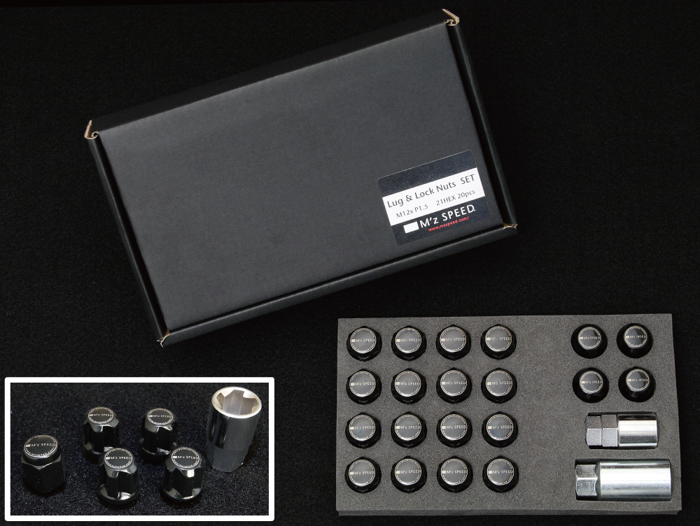 M'z SPEED | Lug & Lock Nuts SET ラグ&ロックナット セット