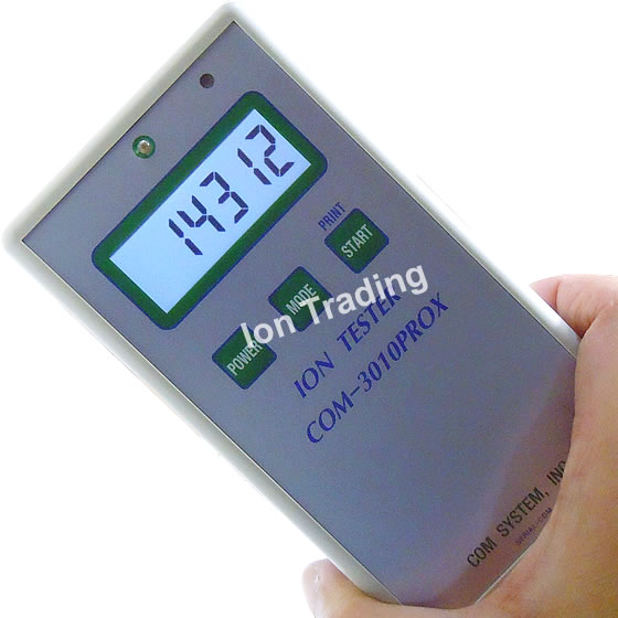鉱石用マイナスイオン測定器 イオンテスター COM-3010PROX (多機能