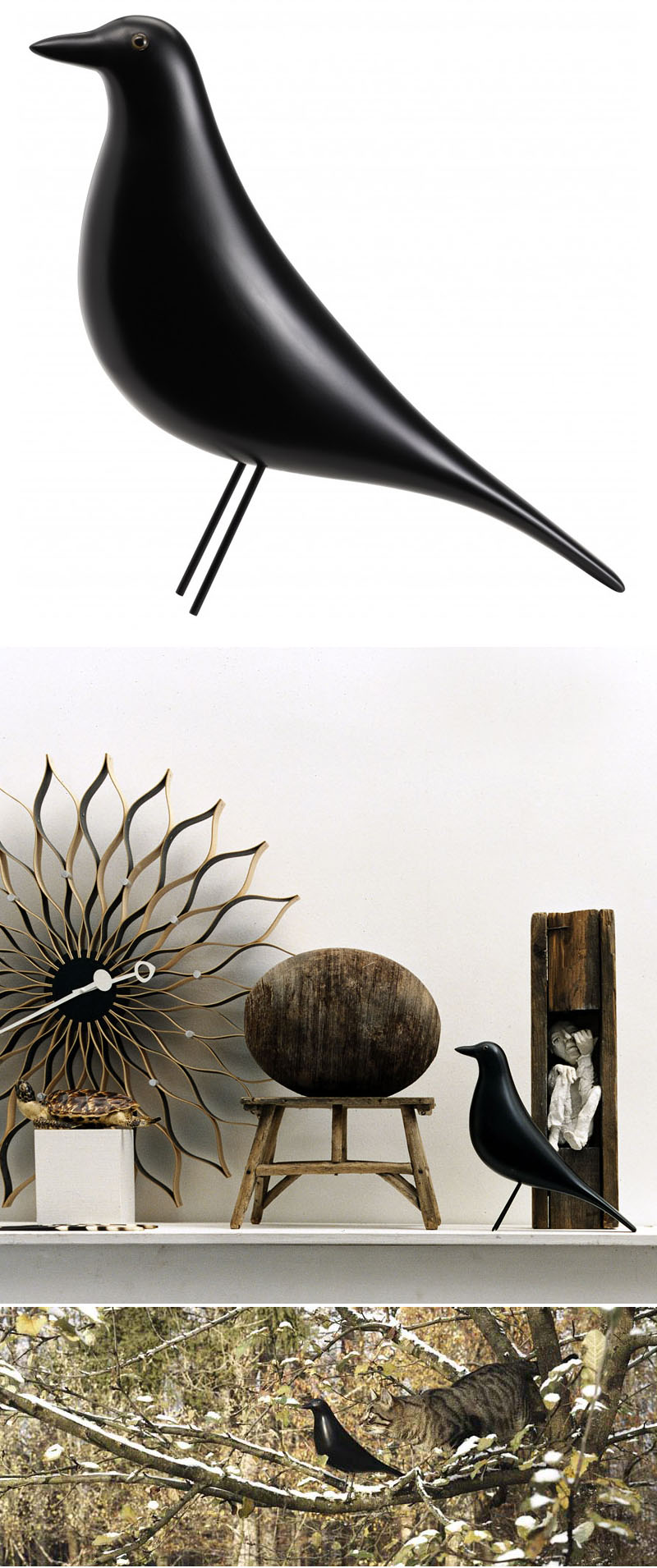 Charles and Ray Eames Original House Bird - Black - Vitra House