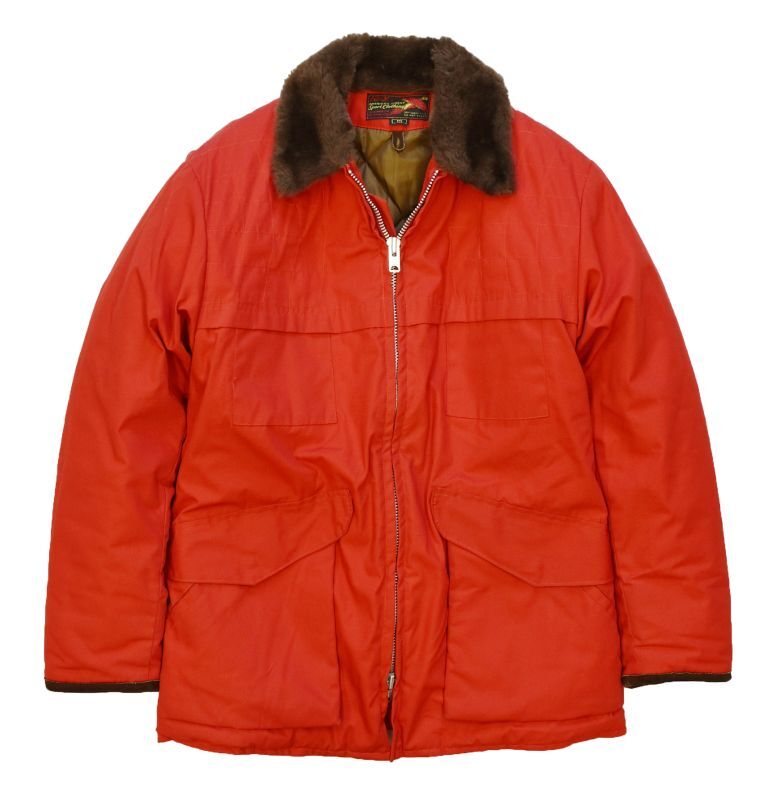 USA製【ビンテージ】【10X】【赤】ハンティングジャケット【中綿入り