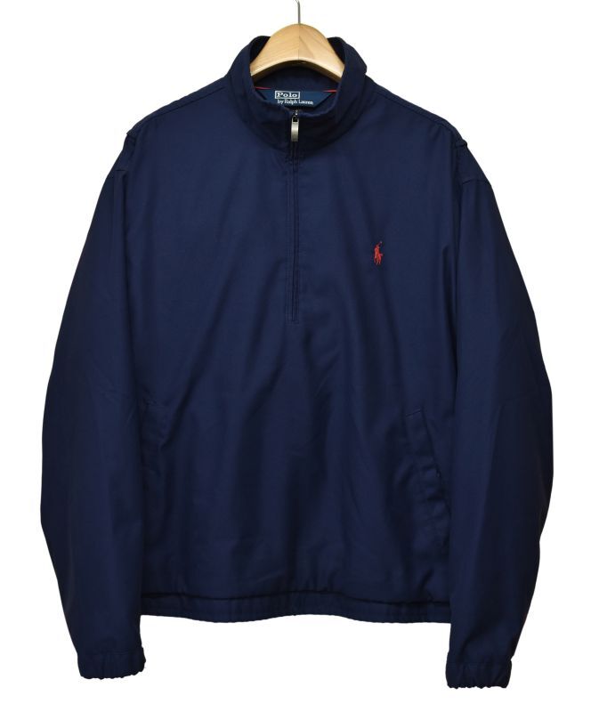 ラルフローレン】POLO RALPH LAUREN【紺】ハーフジップ【プルオーバー